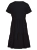 Vera Mont Sommerkleid mit Stufen in Schwarz