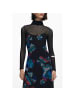 Desigual Schwarz Polyester Damen Kleid