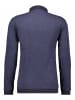 Ragman Polo-Sweatshirt Fischgrat in Blau
