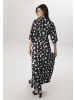 Aniston SELECTED Maxikleid in marine-weiß