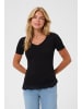 Cream T-shirt CRArmina Slim fit in Pitch Black