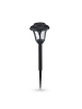 relaxdays 6 x Solarlampe in Schwarz