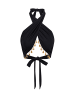 Moda Minx Bikini-Top Hera Droplet in Black