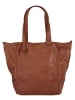 Samantha Look Shopper echt Leder in cognac