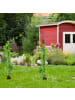 relaxdays Rosenbogen in Dunkelgrün - (B)144 x (H)270 x (T)60 cm