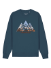 wat? Apparel Sweatshirt Geometric Landscape in Petrol