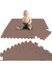 LittleTom Baby Spielmatte Ella 9-tlg. in braun