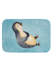 Mr. & Mrs. Panda Badvorleger Pinguin Lachen ohne Spruch in Eisblau