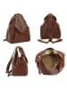 piké City Rucksack ANNA MARIA in braun