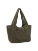 Les Visionnaires Garbriella Shopper Tasche Leder 40 cm moss green