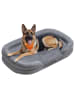 Feandrea Hundebett Blomfy in Hellgrau - (B)112 x (H)18 x (T)81 cm