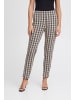 ICHI IHKATE HOUNDSTOOTH PA regular fit in Doeskin Houndstooth