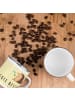 Mr. & Mrs. Panda Kaffeebecher Igel Blumen mit Spruch in Gelb Pastell