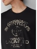 QS T-Shirt in 99D2_schwarz