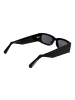 GCDS Unisex Sonnenbrillen Rechtwinklig Schwarz