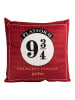 United Labels Harry Potter Kissen - Express 9 3/4 30x30 cm in rot