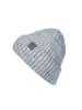 Faera Strickmütze warmes Design in Grau