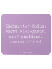 Mr. & Mrs. Panda Mauspad Spruch Ziehmutter Modus mit Spruch in Lavendeltraum