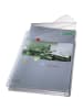 Leitz Prospekthülle A4 Maxi PVC mit Klappe Packung mit 5 Stück
