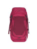 Jack Wolfskin Crosstrail Rucksack S-M 62 cm in sangria red