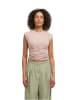 Urban Classics Urban Classics Ladies Cropped Wrapped Top in powderrose