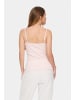 SAINT TROPEZ Ärmellose Bluse GruSZ Gerade Passform in Sepia Rose Melange