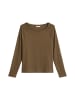 Marc O'Polo DENIM DfC Longsleeve relaxed in Hazelnut Brown