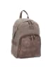 Pride and Soul Rucksack 44 cm Laptopfach in grau-braun