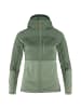 FJÄLLRÄVEN Fleecejacke Abisko Trail Fleece W in Oliv