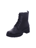 Tamaris Schnürstiefelette in schwarz