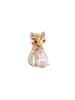 faina Women Drop Earrings in Rose Gold White