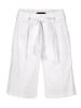 Betty Barclay Shorts mit Bundfalten in Rohweiß