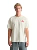 Marc O'Polo DENIM Crayfish Capsule T-Shirt, Chestprint, Relaxed Fit in Silky White