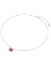 Rafaela Donata Halskette Herz aus Sterling Silber mit Kristallen von Swarovski® in amethyst
