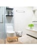 relaxdays Toilettenhocker in Natur - (B)42 x (H)21 x (T)30 cm