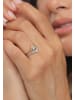 Elli Ring 925 Sterling Silber in Zweifarbig