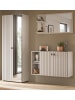 Inn.Furn Garderoben-Set 3-teilig Kaschmir 191 cm, Garderobenkombination mit viel Stauraum