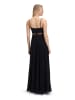 Vera Mont Abendkleid mit Spitze in Schwarz
