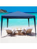 COSTWAY 3x3m Pop-Up Pavillon in Blau