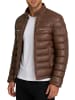Reichstadt Herren Regular Fit Jacke Echtleder in Cognac
