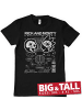Rick and Morty T-Shirt "Nobody Exists On Purpose Big & Tall T-Shirt" in Schwarz