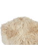 Beliani Pouf CONROE in Beige - (W) 50 x (H) 30 x (L) 50 cm