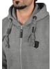 INDICODE Kapuzensweatjacke IDBarnhill in Grau