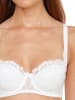 SUSA 2er Pack Dirndl BH mit Bügel Wiesn Zauber in Weiss Weiss