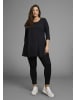 Laura Scott Tunikashirt in schwarz