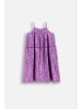 Coccodrillo Baumwollkleid mit Trägern in violett