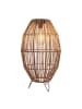 näve LED Solarleuchte "KORBINIAN" in natur - (L)19.5 cm x (B)19.5 cm x (H)34 cm