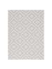 Pergamon In- & Outdoor Teppich Marbella Fliesenoptik in grau