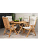 ebuy24 Gartenset Kenya 5-teilig Natur 120 x 120 cm