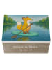 Mr. & Mrs. Panda Box Fuchs Stand Up Paddling Design ohne Spruch in Weiß